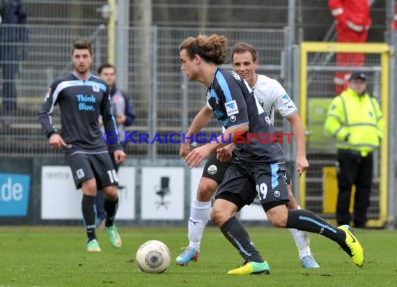 2. Bundesliga SV Sandhausen - TSV 1860 München Hardtwaldstadion Sandhausen 01.03.2014 (© Kraichgausport / Loerz)